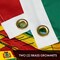 G128 Bolivia (Bolivian) Flag | 3x5 feet | Double Sided Embroidered 210D Indoor/Outdoor, Brass Grommets, Heavy Duty Polyester